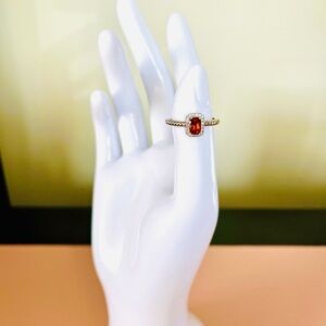 Natural Citrine Ring November Birthstone